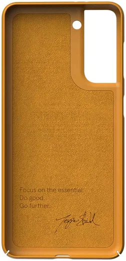 Nudient Thin Case V3 Samsung Galaxy S21 Hoesje Back Cover Geel afbeelding 7