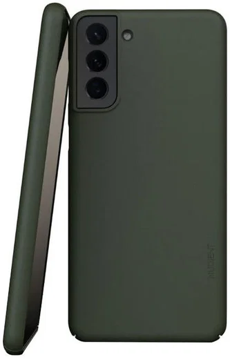 Nudient Thin Case V3 Samsung Galaxy S21 Plus Hoesje Back Cover Groen afbeelding 1