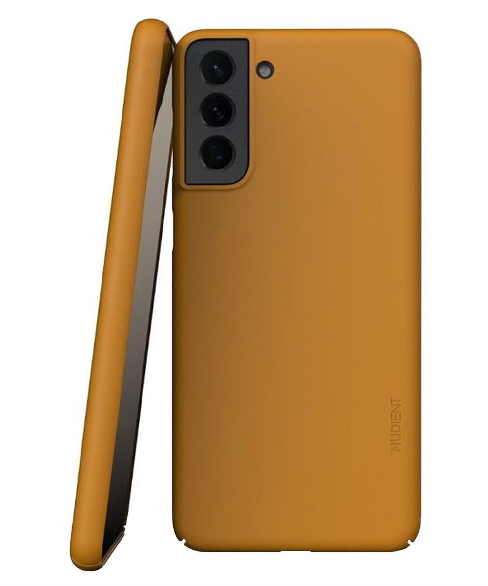 Nudient Thin Case V3 Samsung Galaxy S21 Plus Hoesje Back Cover Geel afbeelding 1