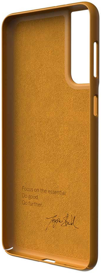 Nudient Thin Case V3 Samsung Galaxy S21 Plus Hoesje Back Cover Geel afbeelding 9