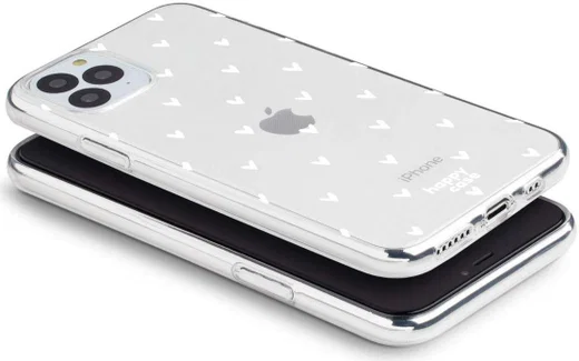 HappyCase iPhone 11 Pro Hoesje Flexibel TPU Hartjes Print afbeelding 8