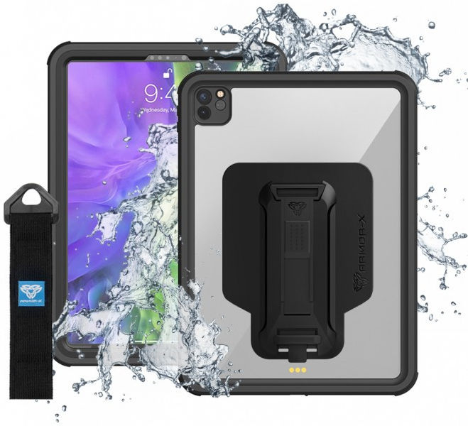 Armor X MX-Series Waterdicht hoesje Apple iPad Pro 11 2020/2021 Zwart afbeelding 1
