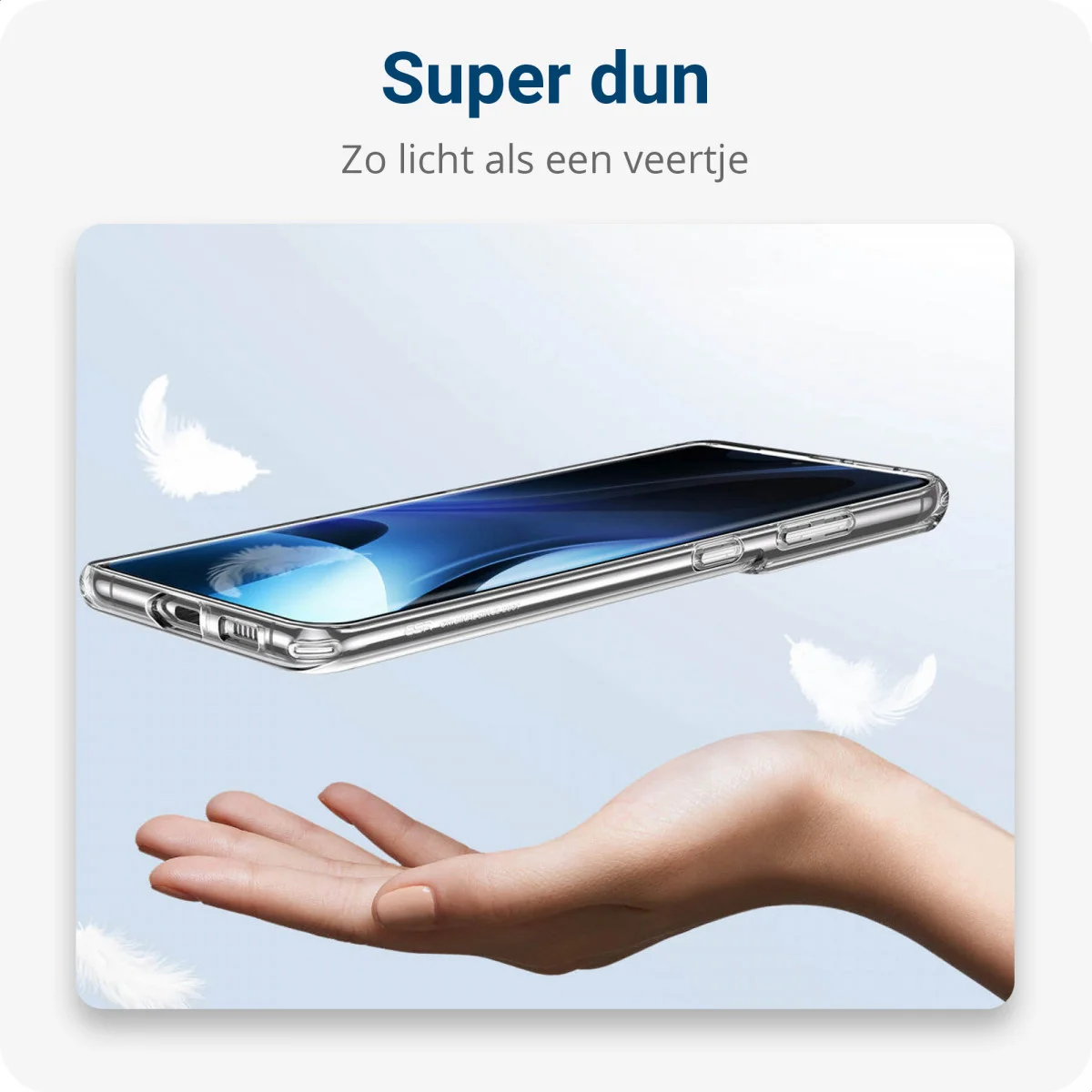ESR Project Zero Case Samsung Galaxy S21 Ultra Hoesje Transparant afbeelding 2
