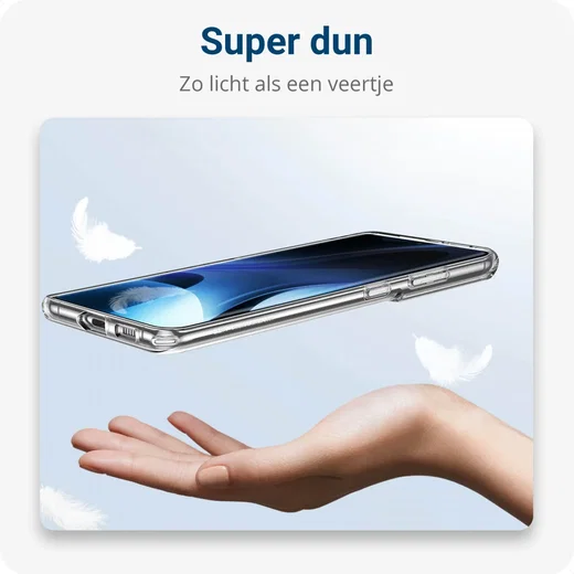 ESR Project Zero Case Samsung Galaxy S21 Ultra Hoesje Transparant afbeelding 2