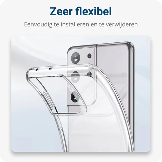 ESR Project Zero Case Samsung Galaxy S21 Ultra Hoesje Transparant afbeelding 4