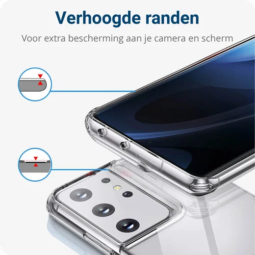 ESR Project Zero Case Samsung Galaxy S21 Ultra Hoesje Transparant afbeelding 6