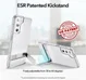 ESR Back Cover Met Kickstand Samsung Galaxy S21 Hoesje Transparant afbeelding 3