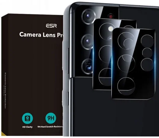 ESR Camera Lens Protector Samsung Galaxy S21 Ultra (2-pack) afbeelding 3
