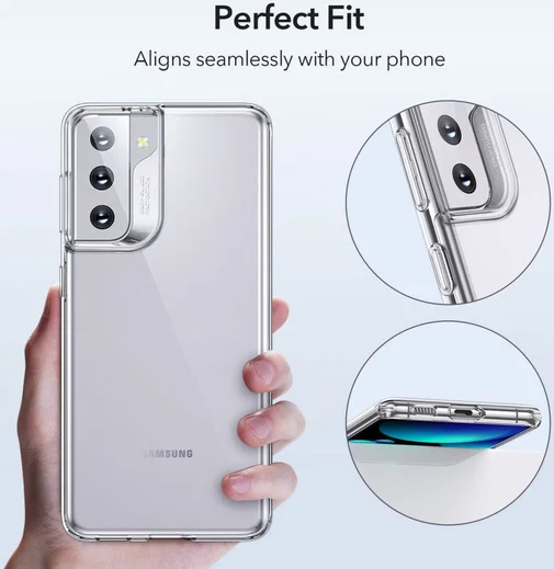 ESR Project Zero Case Samsung Galaxy S21 Hoesje Transparant afbeelding 6