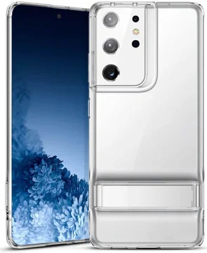 ESR Air Shield Boost Samsung S21 Ultra Hoesje Kickstand Transparant