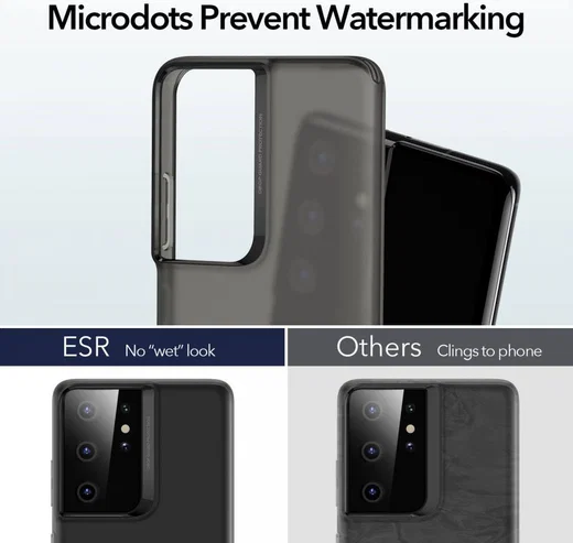 ESR Air Shield Boost Samsung S21 Ultra Hoesje Kickstand Transparant afbeelding 9