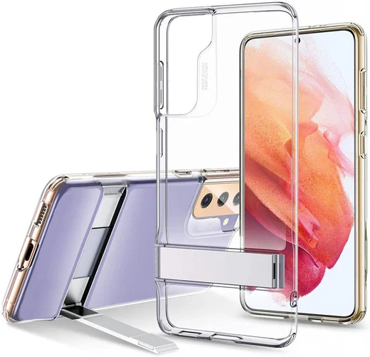 ESR Air Shield Boost Samsung S21 Plus Hoesje Kickstand Transparant afbeelding 1