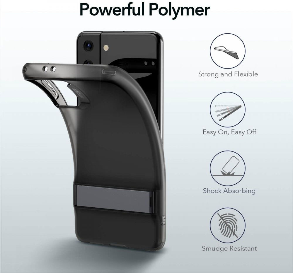 ESR Air Shield Boost Samsung S21 Plus Hoesje Kickstand Transparant afbeelding 10