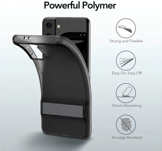 ESR Air Shield Boost Samsung S21 Plus Hoesje Kickstand Transparant afbeelding 10