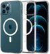 Spigen Ultra Hybrid iPhone 12/12 Pro Hoesje MagSafe Transparant/Wit afbeelding 3