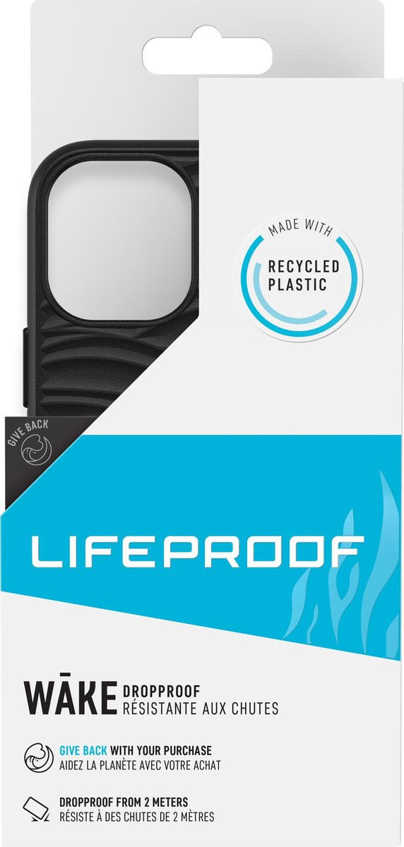 LifeProof Wake Apple iPhone 12 Mini Hoesje Back Cover Zwart afbeelding 12