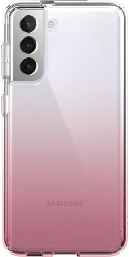 Speck Presidio Perfect Clear Samsung Galaxy S21 Hoesje Rose afbeelding 2