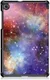 Lenovo Tab M10 HD Gen 2 Hoesje Tri-Fold Book Case Milky Way Print afbeelding 4