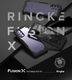 Ringke Fusion X Samsung Galaxy A32 5G Hoesje Transparant Zwart afbeelding 8