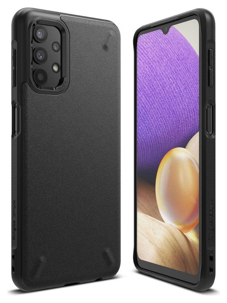 Ringke Onyx Samsung Galaxy A32 5G Hoesje Flexibel TPU Back Cover Zwart afbeelding 1