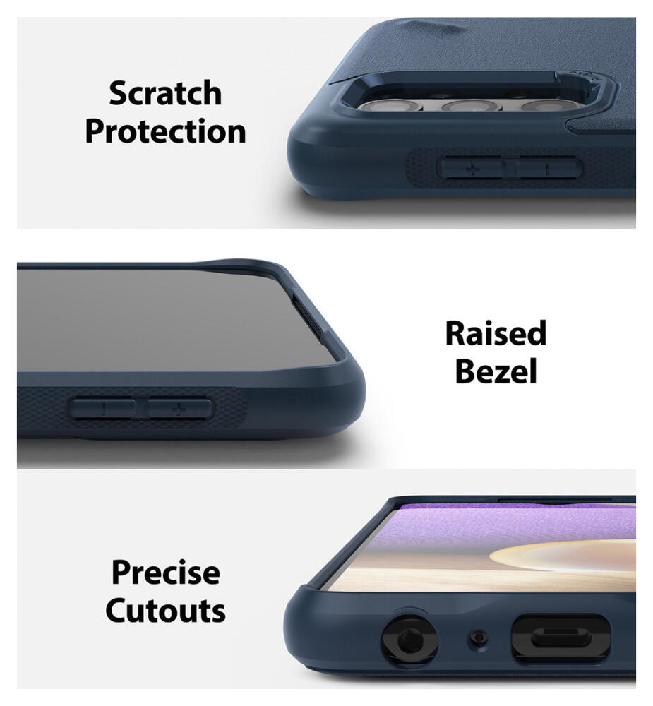 Ringke Onyx Samsung Galaxy A32 5G Hoesje Flexibel TPU Back Cover Zwart afbeelding 6