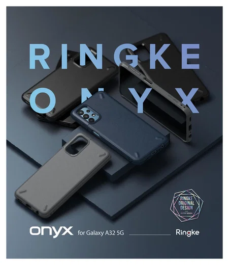 Ringke Onyx Samsung Galaxy A32 5G Hoesje Flexibel TPU Back Cover Zwart afbeelding 9