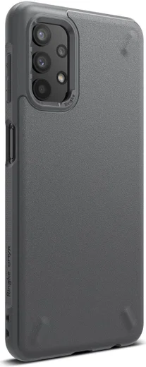 Ringke Onyx Samsung Galaxy A32 5G Hoesje Flexibel TPU Back Cover Grijs afbeelding 2