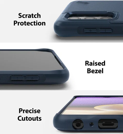 Ringke Onyx Samsung Galaxy A32 5G Hoesje Flexibel TPU Back Cover Grijs afbeelding 6