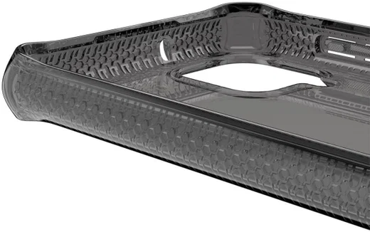ITSKINS Spectrum Clear Samsung Galaxy A12 Hoesje Zwart afbeelding 2