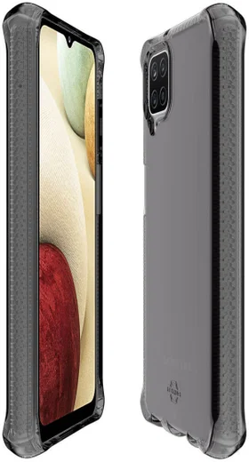 ITSKINS Spectrum Clear Samsung Galaxy A12 Hoesje Zwart afbeelding 6