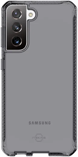 ITSKINS Spectrum Clear Samsung Galaxy S21 Hoesje Zwart afbeelding 1