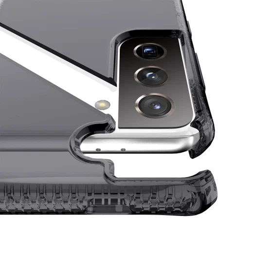 ITSKINS Spectrum Clear Samsung Galaxy S21 Hoesje Zwart afbeelding 2