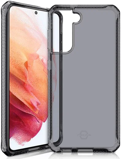 ITSKINS Spectrum Clear Samsung Galaxy S21 Hoesje Zwart afbeelding 7