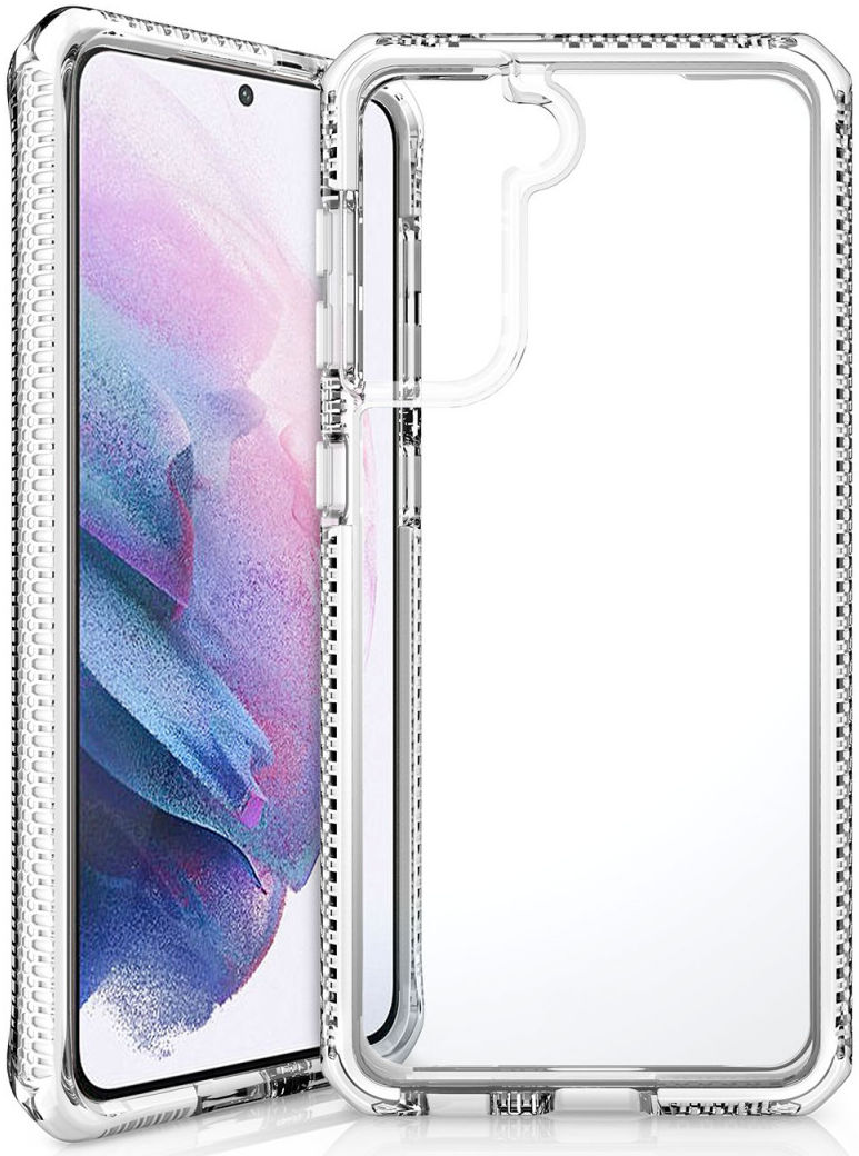 ITSKINS Supreme Clear Samsung Galaxy S21 Plus Hoesje Transparant/Wit afbeelding 7