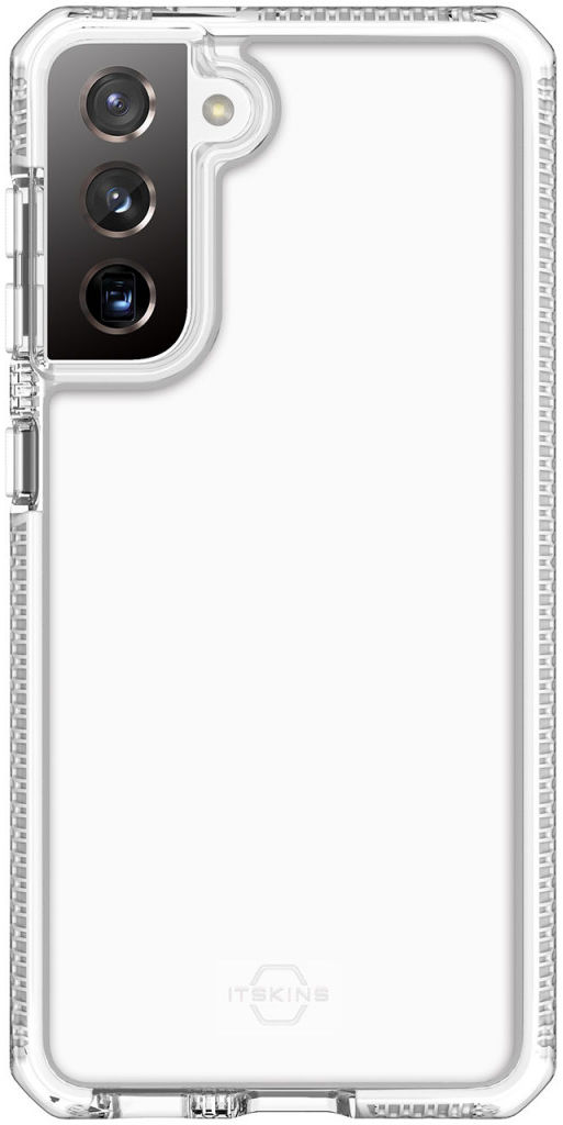 ITSKINS Supreme Clear Samsung Galaxy S21 Plus Hoesje Transparant/Wit afbeelding 1