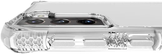 ITSKINS Supreme Clear Samsung Galaxy S21 Plus Hoesje Transparant/Wit afbeelding 5