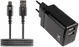 Xtorm Volt Reislader 17W Oplader Dubbele USB + USB to USB-C Kabel 1M afbeelding 1