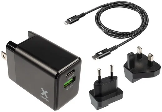 Xtorm Volt Reislader 18W PD Snel Lader + USB-C to Lightning Kabel 1M afbeelding 7