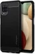 Spigen Rugged Armor Samsung Galaxy A12 Hoesje Zwart afbeelding 1