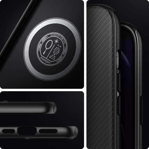 Spigen Mag Armor iPhone 12 / 12 Pro Hoesje voor Apple MagSafe Zwart afbeelding 9