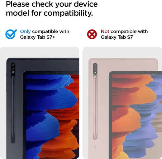 Spigen Rugged Armor Pro Samsung Galaxy Tab S7 Plus Hoes Zwart afbeelding 9