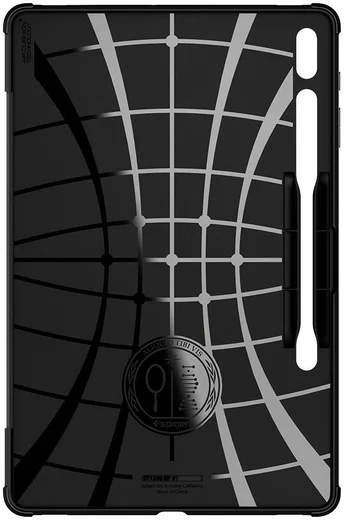 Spigen Rugged Armor Pro Samsung Galaxy Tab S7 Plus Hoes Zwart afbeelding 12