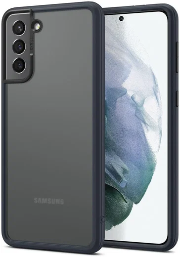 Spigen Ciel by Cyrill Color Brick Samsung Galaxy S21 Hoesje Grijs afbeelding 1