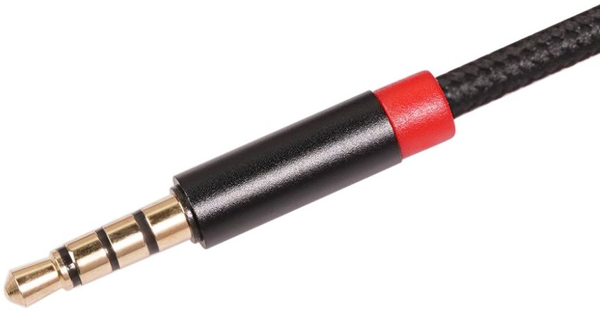 3.5mm Jack naar 3.5mm Jack Gevlochten Aux verlengkabel Zwart 3 Meter afbeelding 8