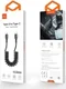 Uitrekbare USB-C naar USB-C Krulsnoer Kabel 60 Watt PD 1.8m Zwart afbeelding 11