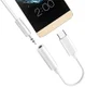 USB-C naar 3.5mm Jack (Female) Aux Kabel Connector Wit afbeelding 3