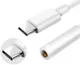 USB-C naar 3.5mm Jack (Female) Aux Kabel Connector Wit afbeelding 5