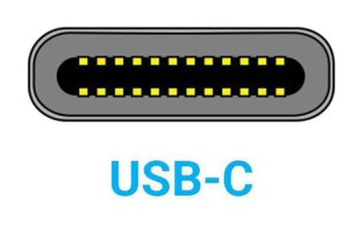 Universele Rekbare USB-C Krulsnoer Kabel 90 Centimeter Grijs afbeelding 6