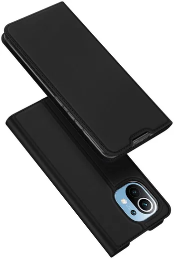 Dux Ducis Skin Pro Series Xiaomi Mi 11 Hoesje Wallet Case Zwart afbeelding 4