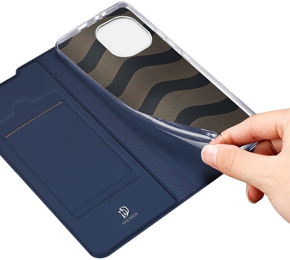 Dux Ducis Skin Pro Series Xiaomi Mi 11 Hoesje Wallet Case Blauw afbeelding 5